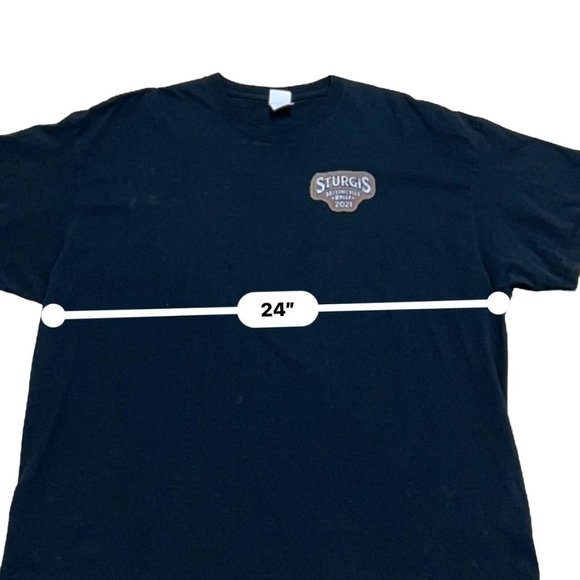Sturgis 81st Annual Motorcycle Rally 2021 Shirt Mens 3XL Short Sleeve Biker Tee - Picture 10 of 10